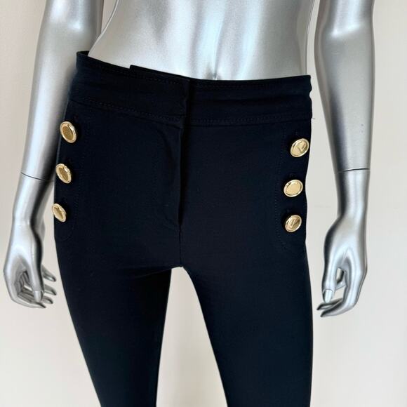 Derek Lam women navy crop pants size 0 - Picture 3 of 8